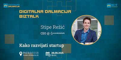 Kako premostiti prepreke s kojima se susreće svaki startup u razvoju? Odgovor će od Stipe saznati članovi Digitalne Dalmacije na našem novom meetupu - BizTalk